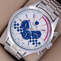 TAG Heuer Carrera White Dial Silver Automatic Watch